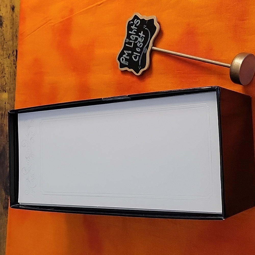 Studio His & Hers Wedding Programs 9 1/2 x 12 White New